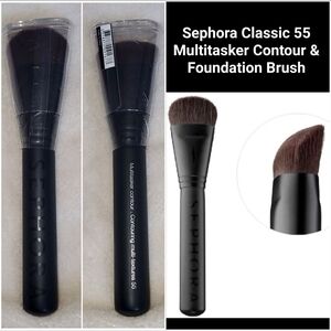 NEW - Sephora Brush Collection - Classic Multitasker 55 Contour & Foundation